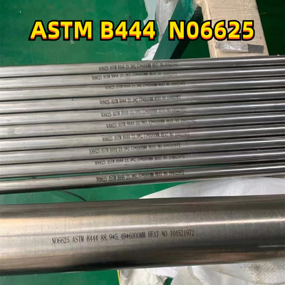 El tubo sin soldadura ASTM B444 de UNS N06625 niquela la aleación Inconel 625 21.3*2.77 resistentes a la corrosión