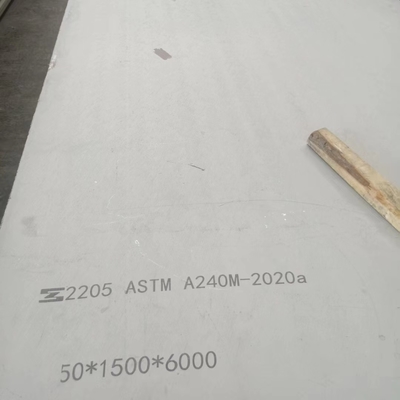 Las placas de acero inoxidable duplex laminadas en caliente 20*2000*6000 mm