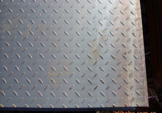 Hojas de acero de la placa suave laminada en caliente del diamante del acero los 8.0*5Ft*20Ft de la placa del inspector de ASTM A36 3-10m m