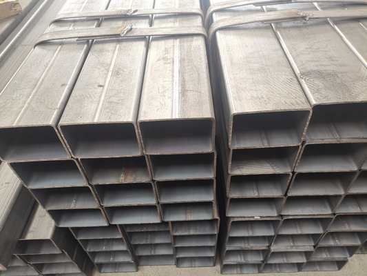 Grado material rectangular del grado ASTM A 500 de la tubería de acero 100*100*5m m del cuadrado