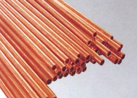 Tubo de cobre inconsútil rojo estándar el 1m los 2m 3M los 6m de JIS H3300-2006 como sea necesario