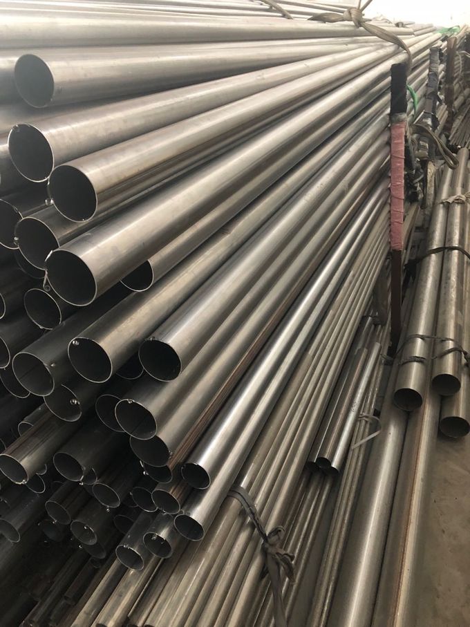 Tipo de la tubería del extractor del acero inoxidable 409, tubo soldado con autógena del acero inoxidable de SUH 409
