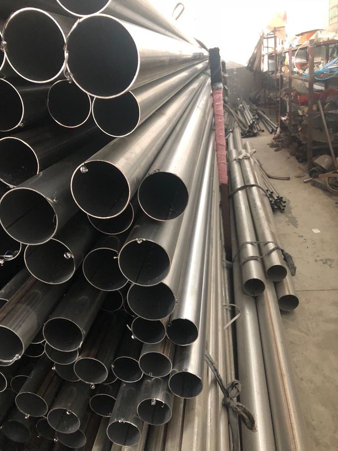 Tipo de la tubería del extractor del acero inoxidable 409, tubo soldado con autógena del acero inoxidable de SUH 409