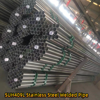 El tubo soldado con autógena de acero inoxidable del SUS 409L ERW recoció la talla 31,8 * T1.0* 5800