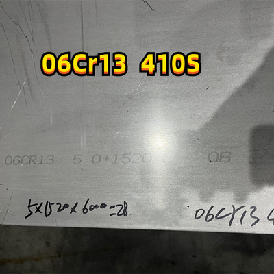 Metal inoxidable 60m m de la placa de acero SS410S 06Cr13 X6Cr13 de ASTM A240 410S
