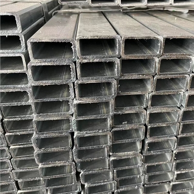 Tubo rectangular soldado de acero al carbono ASTM A500 50*50*3mm Tubo cuadrado ERW negro