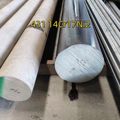 Acero inoxidable 14Cr17Ni2 AISI 431 Barra redonda 230mm DIN1.4057 Varilla forjada