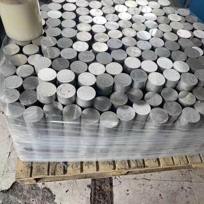 Rodas redondas de aluminio 6061 Dia 85 x 1000 mm de extrusión de fundición de aleación Rodas de barras de aluminio cuadrada redonda anodizada