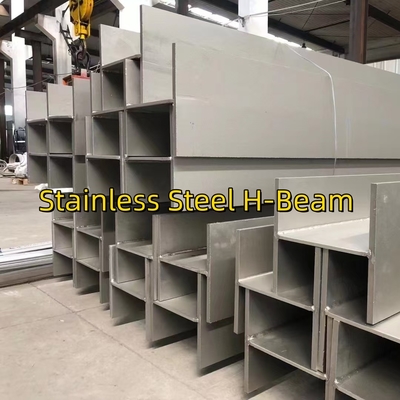 I Profile Beam 100x100x6x8mm 304 de acero inoxidable H estructura de vigas de soldadura para materiales de construcción