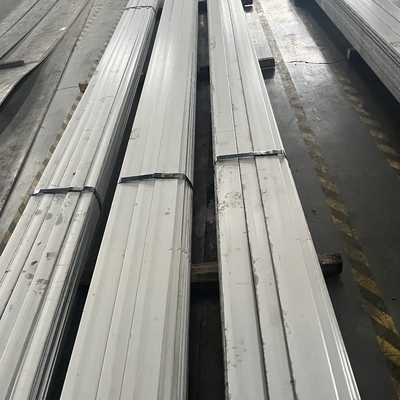 Barras planas de acero inoxidable 316Ti laminadas en caliente SUS 316Ti Barras cuadradas de metal con inspección SGS / BV 3.1