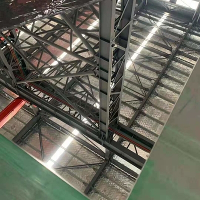 Lámina de acero inoxidable SUS304 espejo 8K acabado 0.4 - 3.0mm con película láser para corte láser