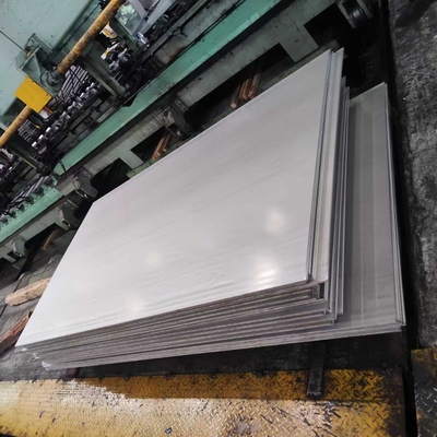 La superficie de las placas de acero inoxidable laminadas en caliente NO.1