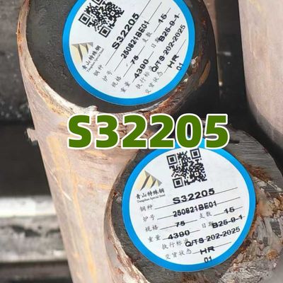 SAF 2205 DIN1.4462  S32205 Duplex Steel Stainless Steel Round Bar OD10-400mm With Solution Heat Treatment