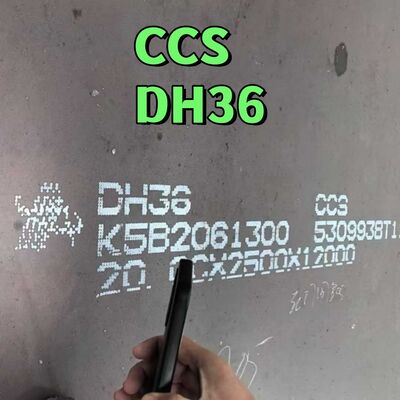 LR CCS BV ABS AH36 DH36 EH36 Placa de acero naval laminada en caliente para plataformas offshore