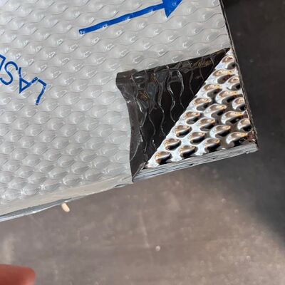 SUS304 de acero inoxidable de embocadura de la hoja Superficie del espejo 0.8 * 1219 * 2438mm Tipo 6WL con laser Flim