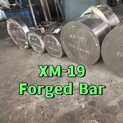 ASTM A479  XM-19 Forged Rod UNS S20910 Nitronic50  Stainless Steel Solid Bar