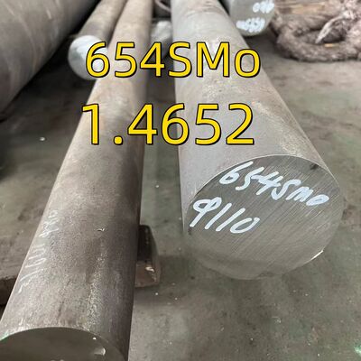 Barra redonda de acero inoxidable 654SMO UNS S32654 1,4652