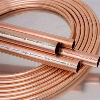 Tubo de cobre rojo de C1220 Smls Od 40m m para la condición del aire