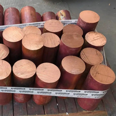 Barra de cobre roja Rod C12200 de C1100 ASTM B152 que procesa la ronda pura de 8m m