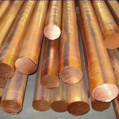 Barra de cobre roja Rod C12200 de C1100 ASTM B152 que procesa la ronda pura de 8m m