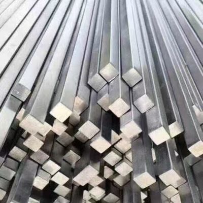 ASTM A269 Línea de cabello 1.4301 TP304 Acero inoxidable cuadrado barra plana 10*10 Tirado en frío