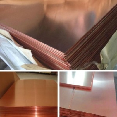1/2H C1011 Cu-Dhp Placa de cobre puro C1100 C12200 C71500 C61400 C17200 0,5*600*2000