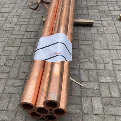 ASTM B280 99,9% Tubo de agua de cobre rojo C11000 Tamaño 9.5 mm 29swg 16 mm 24swg Intercambiador de calor de aire para condensador
