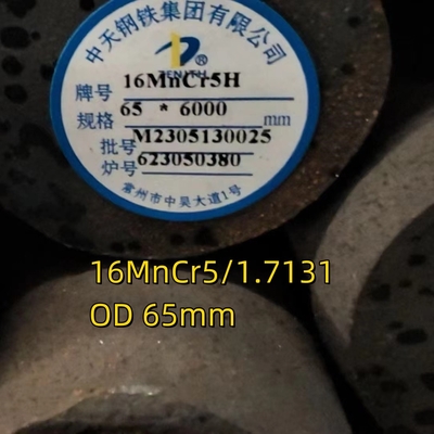 DIN 1.7131 AISI 5115 Materiales equivalentes Barras redondas de acero de aleación 16MnCr5 de acero utilizadas para rodamientos