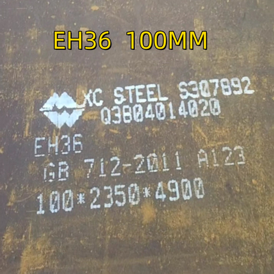 Placa de acero AH36 de 10 mm de espesor 2,4 m*1,2 m Material para ser estallado y preparado con primer soldado