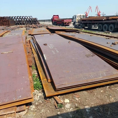 Tamaño de la placa de acero de alta resistencia AH36: 50 mmT x 2438 mmW x 1500 mmL Placa de acero para buques CCS LR BV Clase para marina