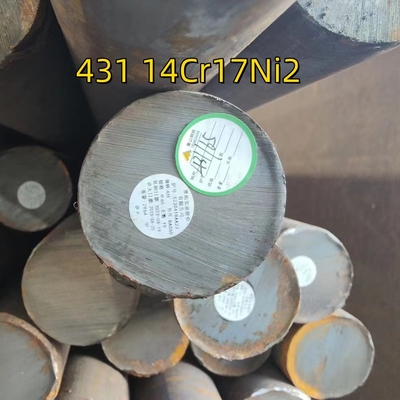 Molde de vidrio de acero inoxidable 14Cr17Ni2 AISI 431 Barras redondas 150mm 170mm DIN1.4057 Rod