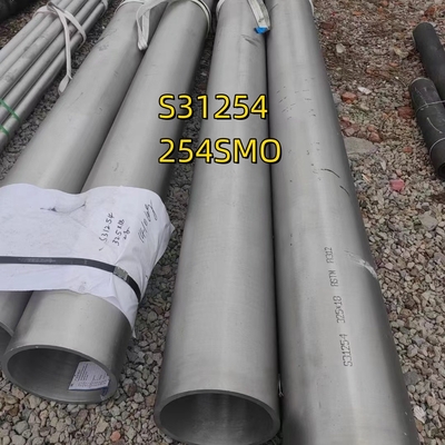 Tubo inconsútil estupendo del tubo 254Smo del acero inoxidable de la austenita 254SMO UNS S313254