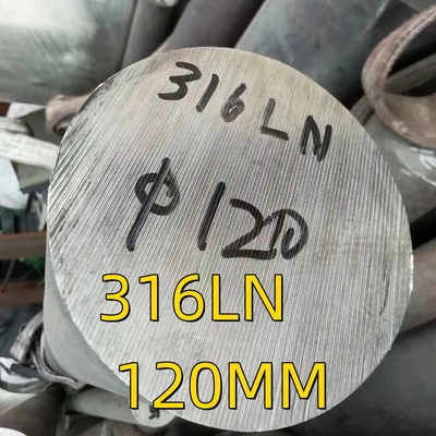 Ø120 X 3000 en 316LN ESR 1.4429 Barra redonda de acero inoxidable SS316LN Varilla redonda Superficie negra