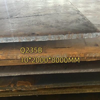 Plaka de acero al carbono laminada en caliente ASTM A36 Q235B SS400 para la construcción industrial