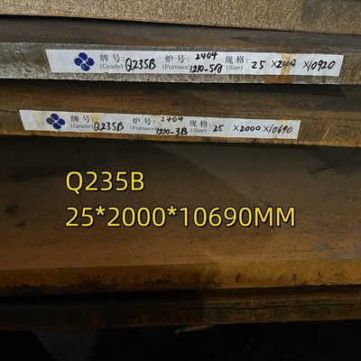 ASTM A36 Placa de acero al carbono Q235B S235JR 20*2000*12000mm Para placas de recipientes a presión
