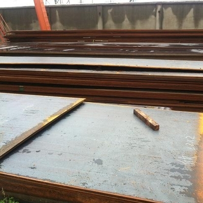 Grasa de la placa de acero al carbono 3-60 mm Q235 S235JR SS400 laminado en caliente para estructura