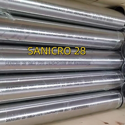 Tubo de acero inoxidable austenítico altamente aleado