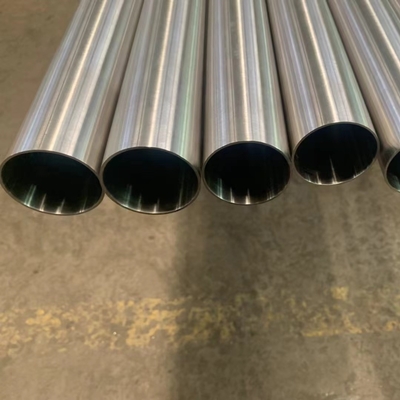 Material de tubo de acero inoxidable tipo SS-316L espejo sin costura pulido 32 mm espesor de pared de 3 mm