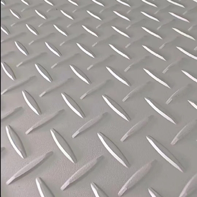 304 Placa de acero inoxidable de diamante 3 mm*1500*3000 mm Placa a cuadros de acero inoxidable SUS304