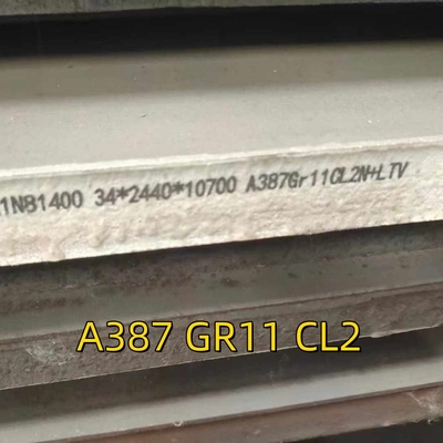 CS Placas de acero de calderas de aleación 2000 x 12000 6 mm ASME SA387 Gr.22 CL2 Placa de acero de aleación