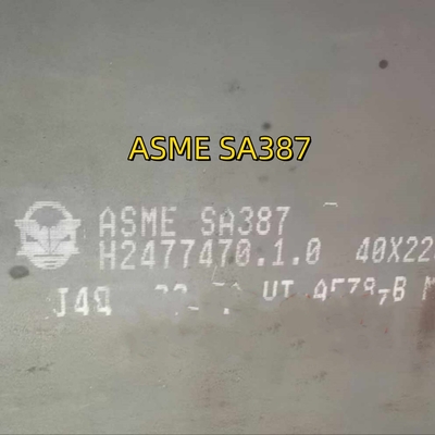 CS Placas de acero de calderas de aleación 2000 x 12000 6 mm ASME SA387 Gr.22 CL2 Placa de acero de aleación