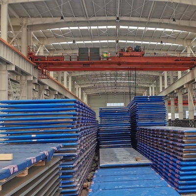 Material de placa de acero de alta resistencia para transporte Eq70 ABS 12600 X 3000 X 70 mm con 3,2 Cert