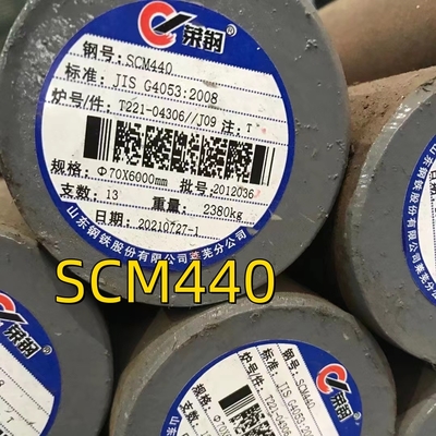 40Cr 80mm longitud 6M SCr440 ASTM 5140 Rodas redondas de barras de acero de aleación