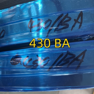 Estripa de bobina de acero inoxidable SS 430 con recubrimiento de Ba y PVC con prensado de alta profundidad SUS430