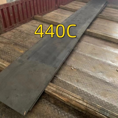 SUS440C Barra de placa plana de acero inoxidable tamaño 30 mm X 115 X 2METRO laminado en caliente 9Cr18Mo 440C