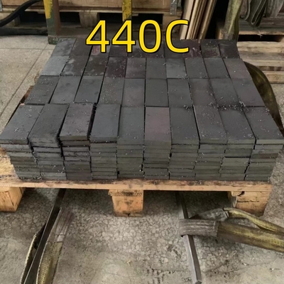 SUS440C Barra de placa plana de acero inoxidable tamaño 30 mm X 115 X 2METRO laminado en caliente 9Cr18Mo 440C