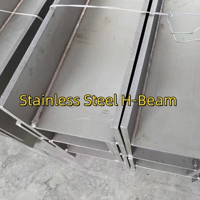 I Profile Beam 100x100x6x8mm 304 de acero inoxidable H estructura de vigas de soldadura para materiales de construcción