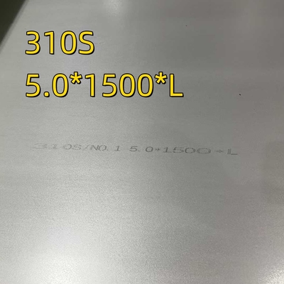 AISI 310S SUS310S Placa de acero inoxidable laminada en caliente SS 310S PLATA 3MM X 1000 X 2000MM