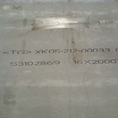 1D Grado de superficie 310S 310H Placas de acero inoxidable 1500-2000mm Ancho 3.1 Certificado