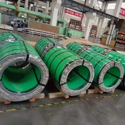 304 bobinas austeníticas de acero inoxidable laminadas en frío con grosor de 2,0 mm anchura de 1219 mm acabado 2B
